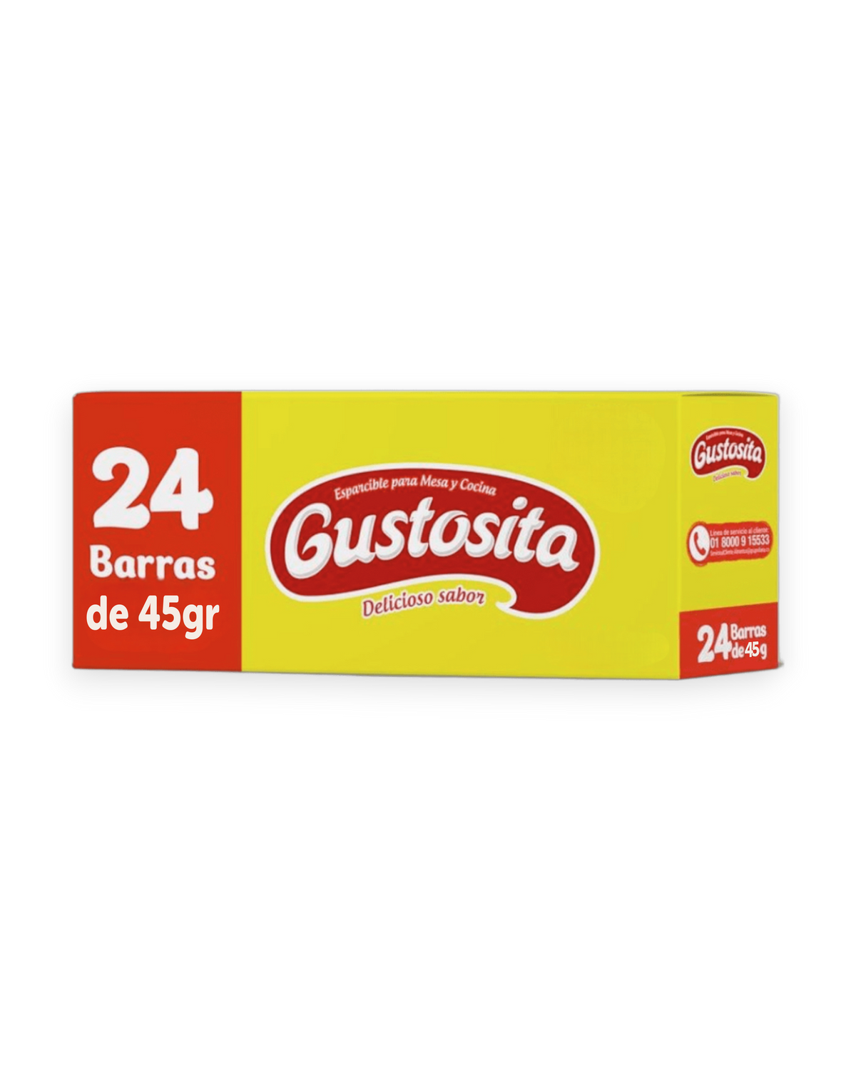 Margarina Gustosita 45 g × 24 unidades
